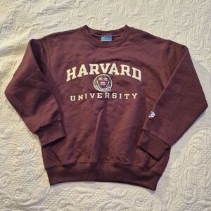 Champion Harvard University boys or girls Small or 6/7 sweatshirt NWOT